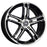 Enkei FD-05 15x7 4x100 38mm Offset 72.62 Bore Dia Black Machined Wheel.
