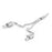 Borla Atak S Cat-Back 15-17 Ford Mustang GT 5.0L V8 MT/AT 2.5in pipe 4in tip