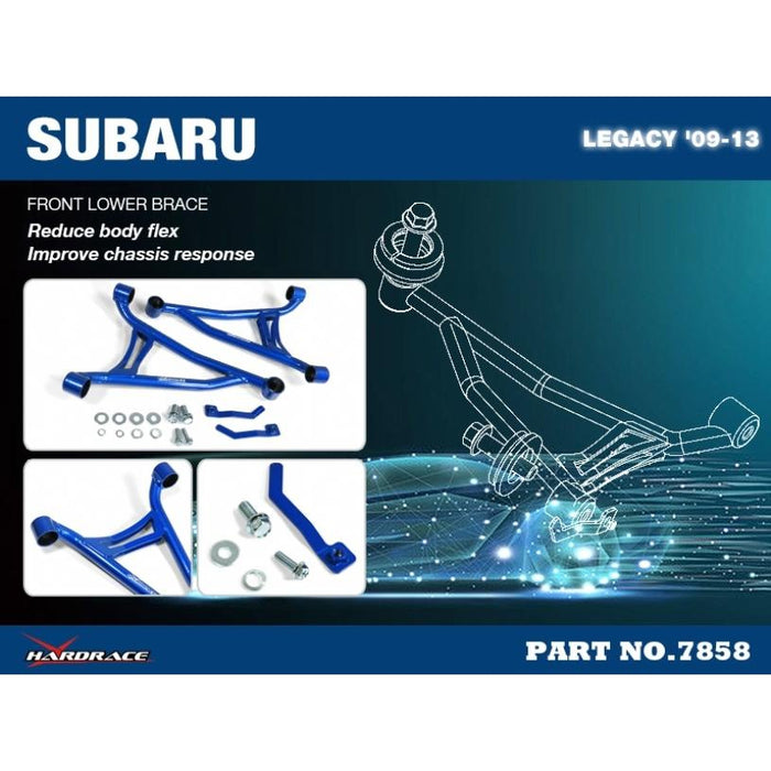 Hardrace Front Lower Brace Subaru, Legacy, Bm/Br 09-14