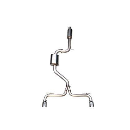 AWE Tuning Subaru WRX/STI VA/GV Sedan Track Edition Exhaust - Diamond Black Tips (102mm)