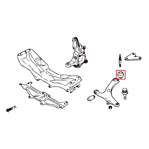 Hardrace Front Lower Arm Bush Subaru, Impreza, Sti Ge-Gr 07-13, Wrx/Sti Va 14-