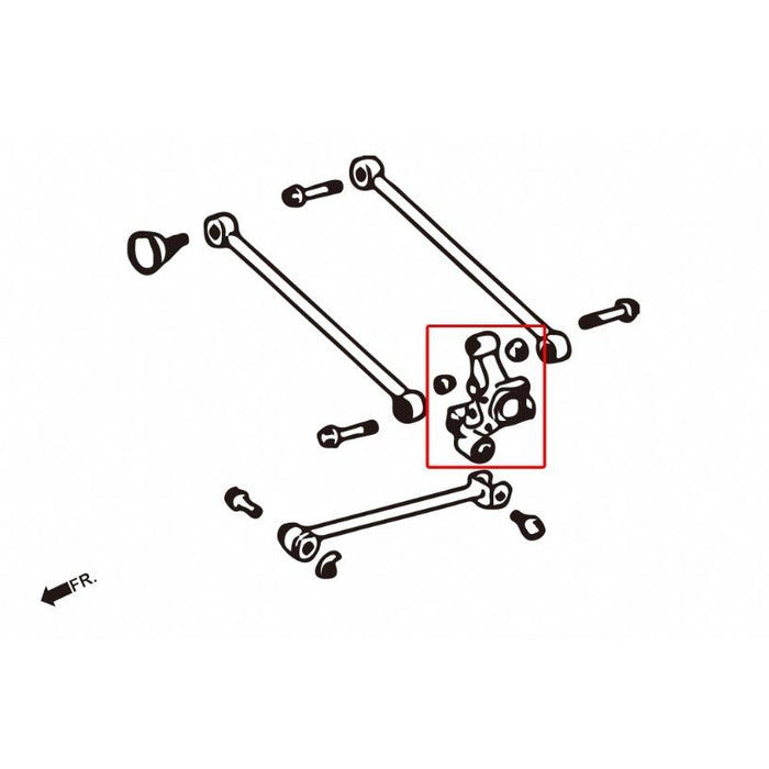 Hardrace Rear Knuckle Bush Toyota, Lexus, Harrier, Rx, Acu3#W 03-13, Xu30 04-09