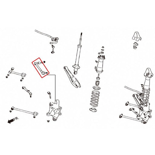 Hardrace Rear Camber Kit Toyota, Lexus, Crown, Crown Majesta, Gs, Is, Mark X/Reiz, Grx120 04-09, Grx13X 09-, Xe20 06-201