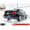 AWE Tuning BMW F3X 340i Touring Edition Axle-Back Exhaust - Diamond Black Tips (102mm)