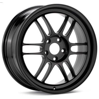 Enkei RPF1 17x9 5x114.3 45mm Offset 73mm Bore Matte Black Wheel RX8