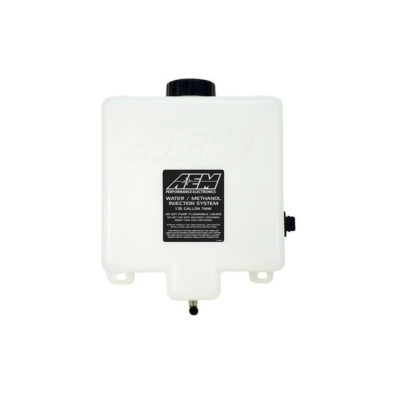 AEM V3 Water/Methanol Injection 1.15 Gallon Tank Kit with Conductive Fluid Level Sensor
