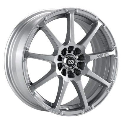 Enkei EDR9 16x7 5x100/114.3 45mm offset 72.6 Bore Diameter Silver Wheel