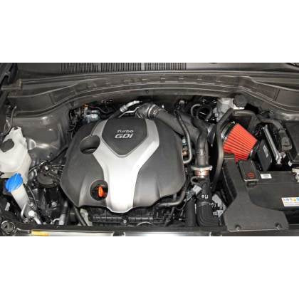 AEM 14-15 Hyundai Sante Fe L4 2.0L - Cold Air Intake System - Gunmetal Gray