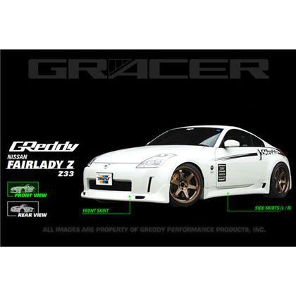 GReddy 03+ 350z Urethane Front Lip Spoiler **Must Ask/Call to Order**