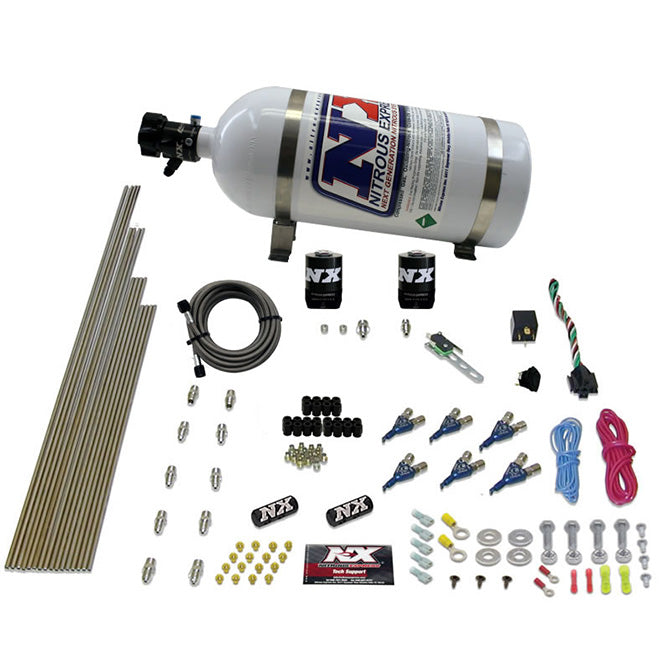 Nitrous Express 6 Cyl Gas (150-225-300-375HP) Nitrous Kit