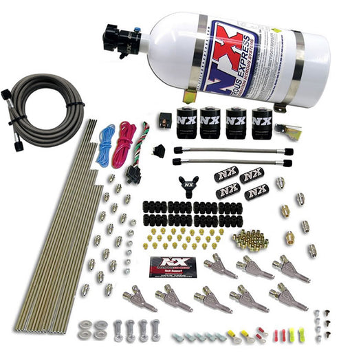 Nitrous Express Vortech Nozzle Nitrous Kit w/12lb Composite Bottle