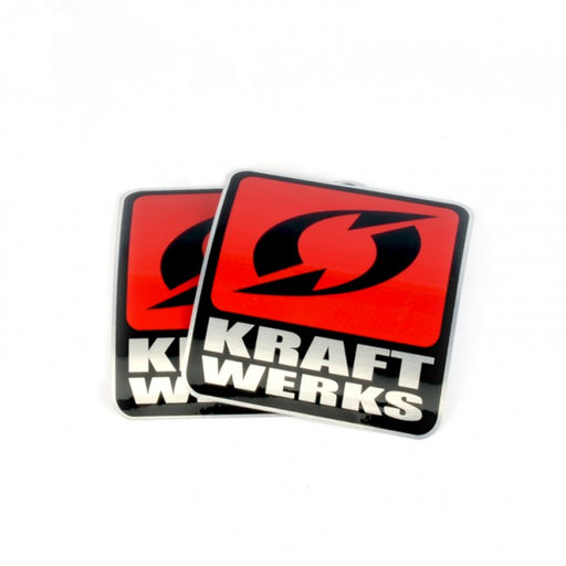 Kraftwerks Decal - 5cm Silver Block
