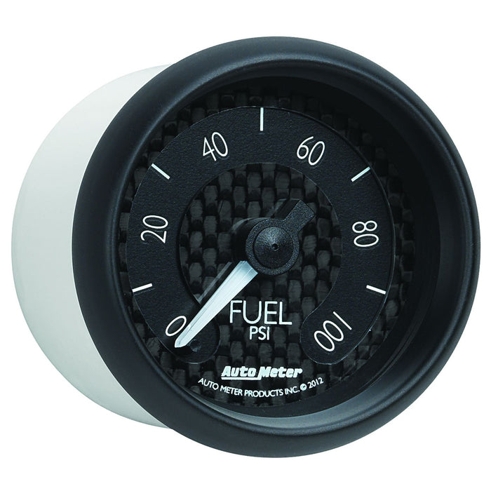 AutoMeter GT Series 52mm Full Sweep Electronic 0-100 PSI Fuel Pressure Gauge