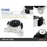 Hardrace Hardened Engine Mount, Rh 2.5L Focus Xr5, Mk2