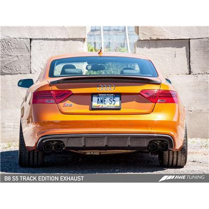 AWE Tuning Audi B8.5 S5 3.0T Track Edition Exhaust - Chrome Silver Tips (90mm)