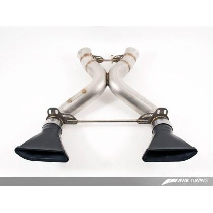 AWE Tuning McLaren MP4-12C Performance Exhaust - Machined Tips