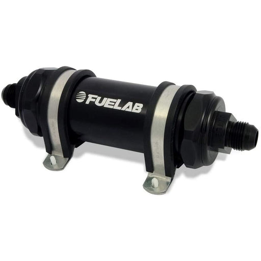 Fuel Lab In-Line Fuel Filter, Long 6 micron