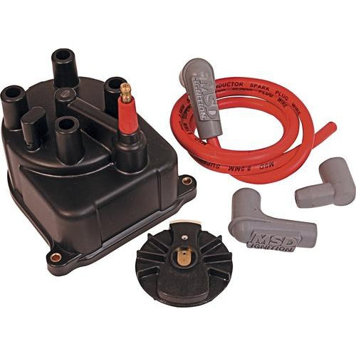 MSD Ignition Distributor Cap/Rotor - B18C/B16B Suit Ext Coil-Distributor Caps & Rotors-Speed Science