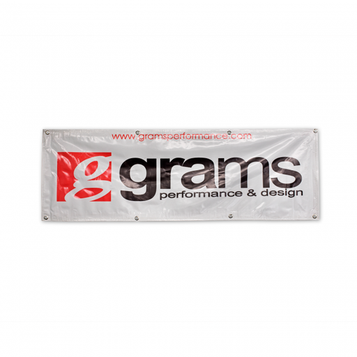 Grams Performance Grams Performance Banner (Silver)