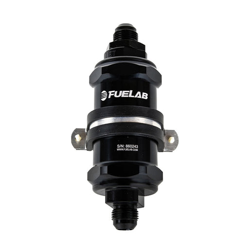Fuel Lab In-Line Fuel Filter, Integrated Check Valve