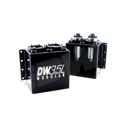 DeatschWerks 3.5L Modular Surge Tank (Fits 1-2 DW350iL Fuel Pumps - Pumps Not Included)