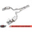 AWE Tuning S550 Mustang GT Cat-back Exhaust - SwitchPath - GT350 Valance (Chrome Silver Tips)