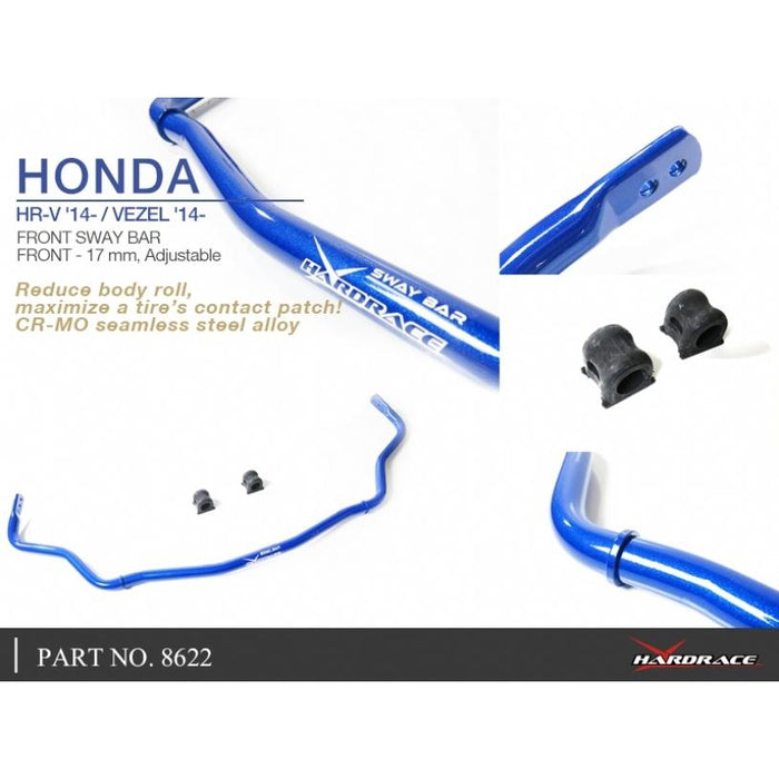 Hardrace Front Sway Bar (28Mm) Honda, Hrv, 14-Present