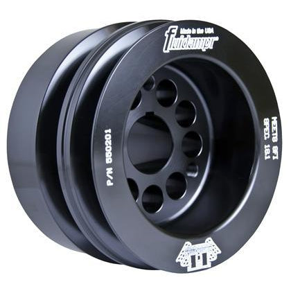 Fluidampr Ford 8BA Flat Head Wide Belt Harmonic Balancer - Ford Flathead V8 w/ Wide Belt Pulley