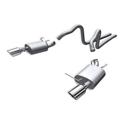 Borla 2011 Ford Mustang 3.7L 6cyl 6spd RWD SS S-Type Catback Exhaust