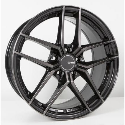 Enkei TY5 19x8.5 5x114.3 50mm Offset 72.6mm Bore Pearl Black Wheel