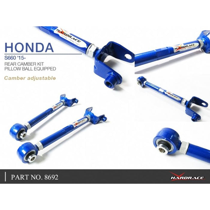 Hardrace Rear Camber Kit Honda, S660, Jw5 15-Present