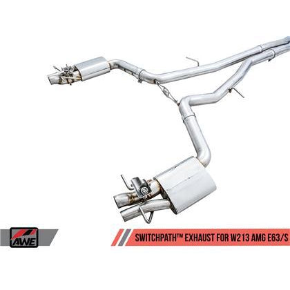 AWE Tuning Mercedes-Benz W213 AMG E63/S Sedan/Wagon SwitchPath Exhaust System - for DPE Cars