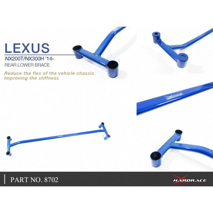 Hardrace Rear Lower Brace Lexus, Nx, Az10 14-