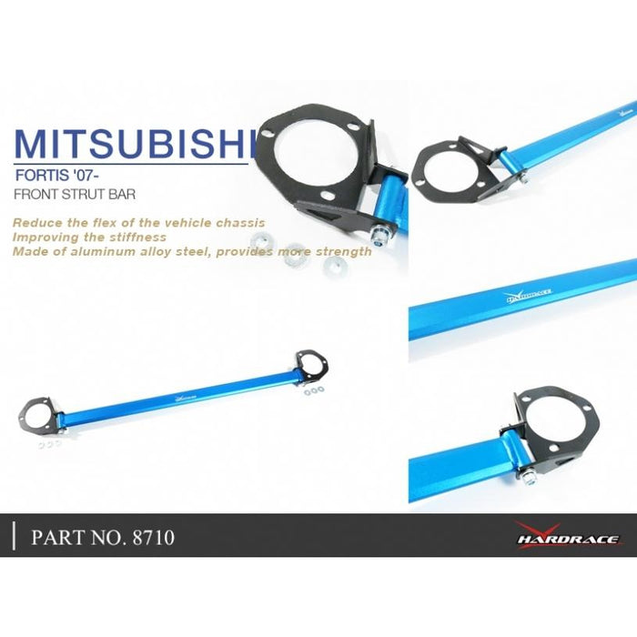 Hardrace Front Strut Bar Mitsubishi, Lancer Mirage, Tis 07-