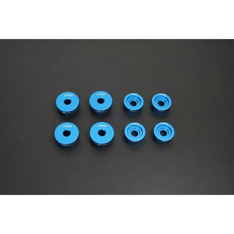 Hardrace Rear Subframe Bushing (Solid Aluminium) Nissan, 180Sx, Silvia, Fairlady Z, Q45, Skyline, S13, Y33 97-01, R32, R3