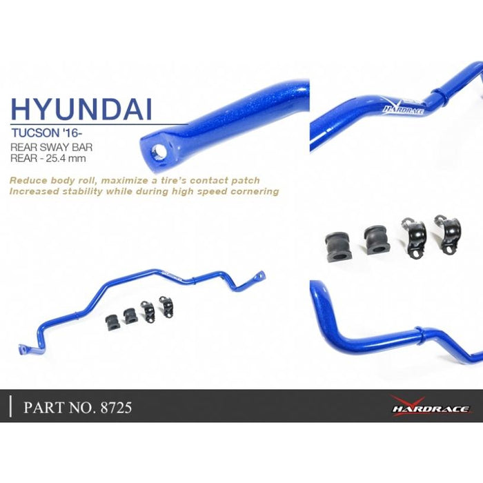 Hardrace Rear Sway Bar 25.4Mm Hyundai, Tucson, Tl 16-Present