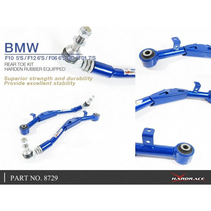 Hardrace Rear Toe Kit Bmw, Rolls-Royce, 5/6 Series , 7 Series, Dawn, Ghost, Wraith, 08-16, 13-16, 15-16,