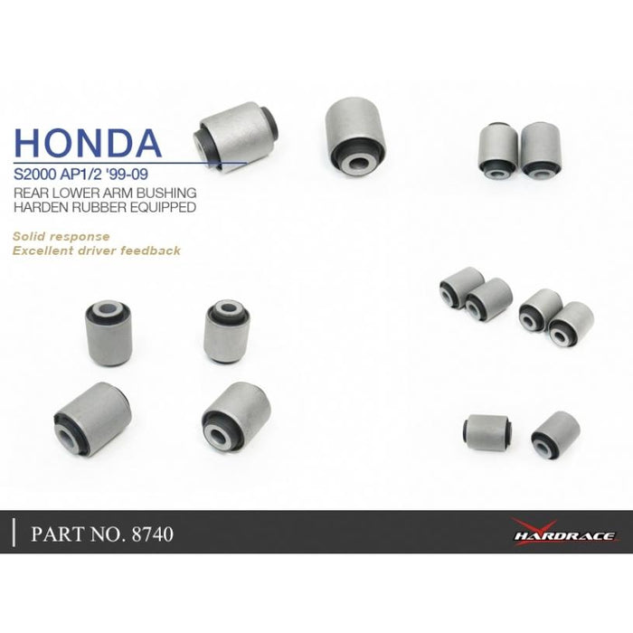 Hardrace Rear Lower Arm Bushing Honda, S2000, Ap1/2