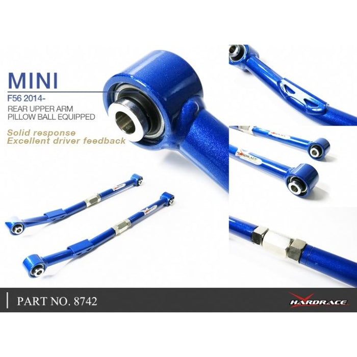 Hardrace Rear Upper Arm Bmw, Mini, 2 Series, Cabrio, Clubman, Cooper, Countryman, X1, F48/F49 15-Present, F54 15-Pr