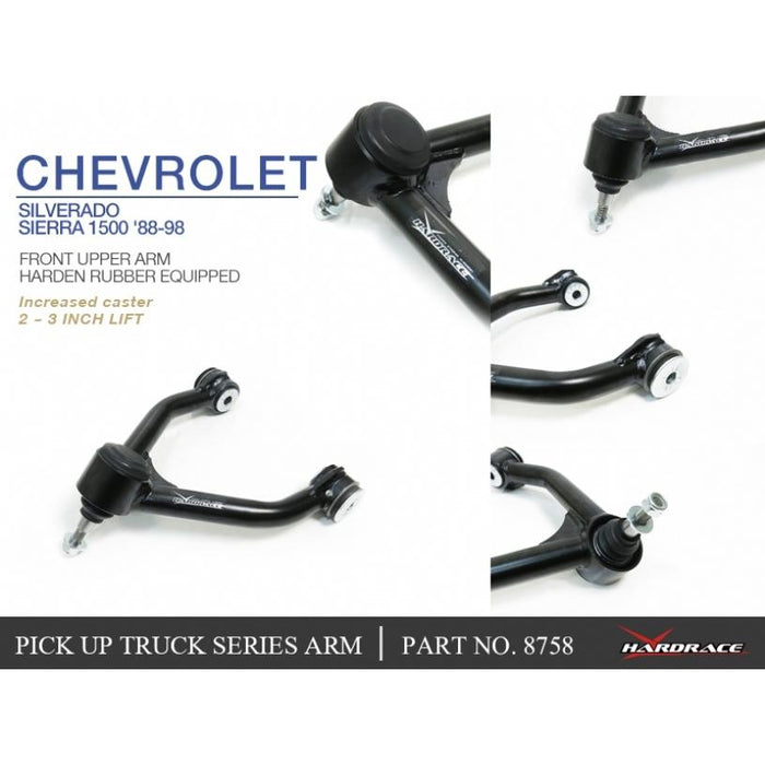 Hardrace Front Upper Arm Chevrolet, Gmc, Sierra, Silverado, 1500 1988-98, K1500 1988-98