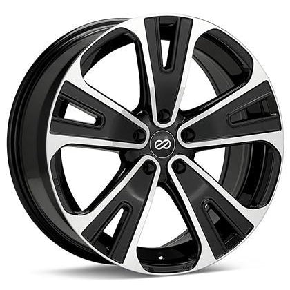 Enkei Universal SVX Truck & SUV 20x8.5 40mm Offset 5x120 Bolt 72.6mm Bore Black Machined Wheel