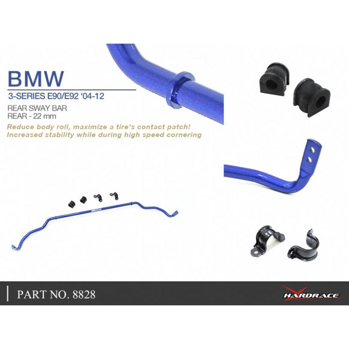 Hardrace Rear Sway Bar 22Mm Bmw, 3 Series, E9X