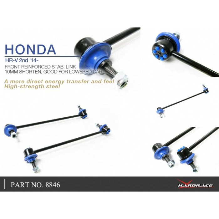 Hardrace Front Reinforced Sway Bar Link Honda, Hrv, 14-Present