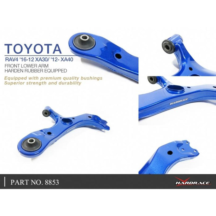 Hardrace Front Lower Arm Toyota, Lexus, Alphard/Vellfire, Harrier, Nx, Previa/Estima, Rav4, 08-15, 15-Pres