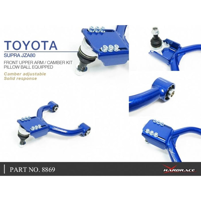 Hardrace Front Upper Arm/Camber Kit Toyota, Lexus, Sc, Soarer, Supra, Z30 91-00, Jza80 93-02, Z30 92-00