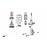 Hardrace Front Reinforced Absorber Nut Honda, Jazz/Fit, Gk3/4/5/6