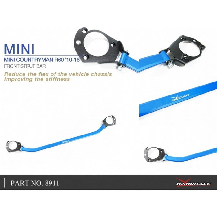 Hardrace Front Strut Bar Mini, Countryman, R60 10-16