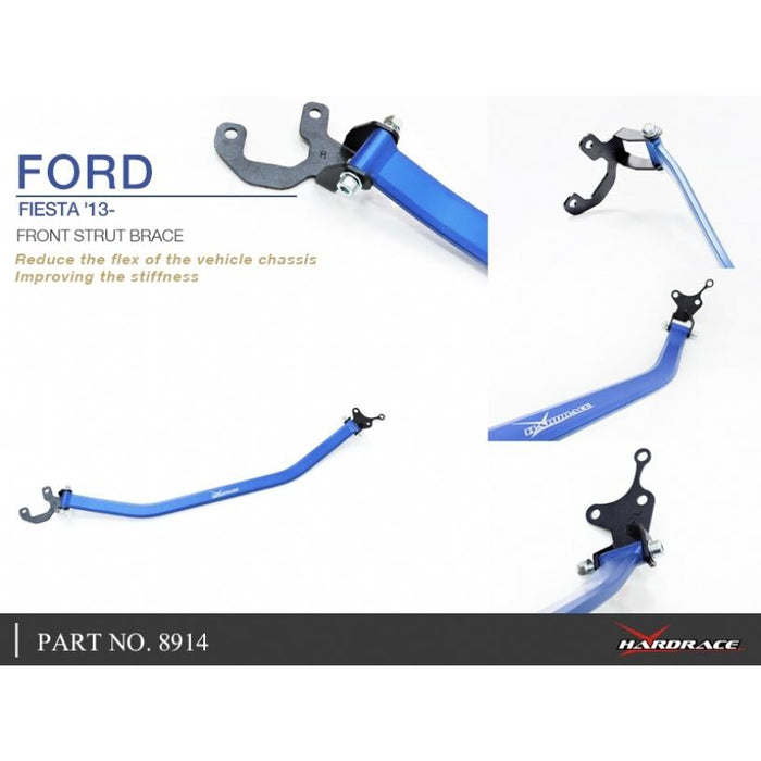 Hardrace Front Strut Bar Fiesta, Mk6 08-17