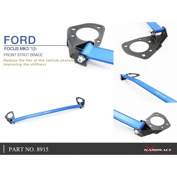 Hardrace Front Strut Bar Focus, Mk3 Lhd