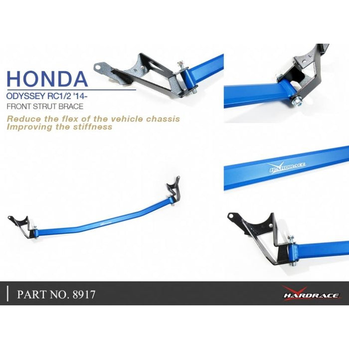 Hardrace Front Strut Bar Honda, Odyssey Jdm, Rc1/2